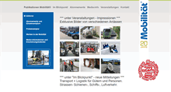 Desktop Screenshot of mobilitaet-verlag.ch